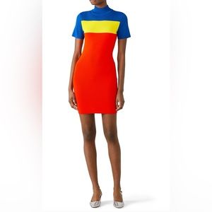 Solace London Color block retro 90’s dress